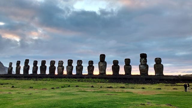 Ahu in Eastern Island