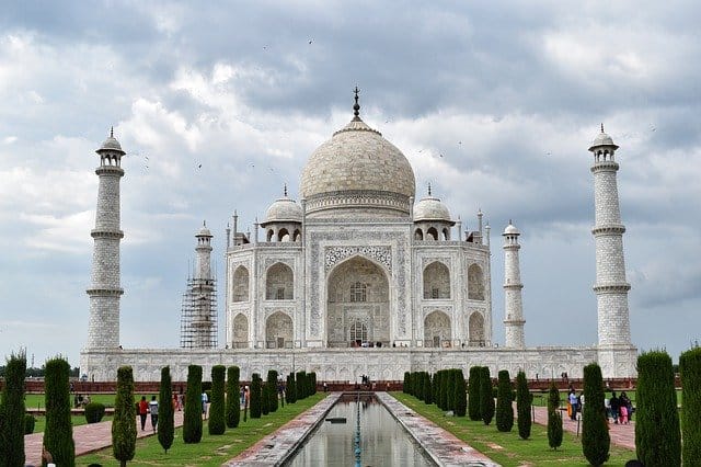 Taj mahal in India