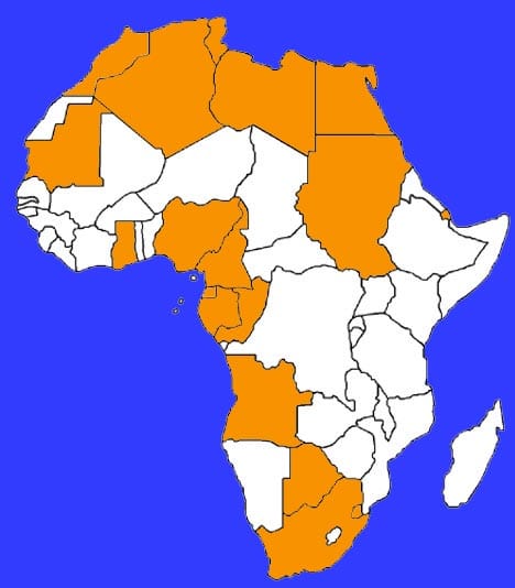 African Continent by RIchest GDP