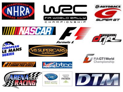 Auto Racing Logos