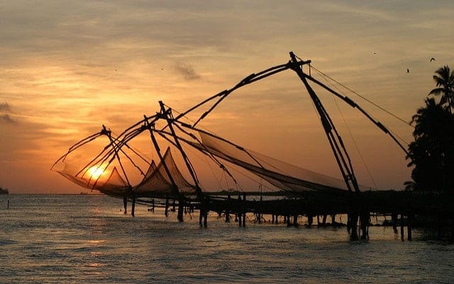 Fishing Nets in Vypeen Island