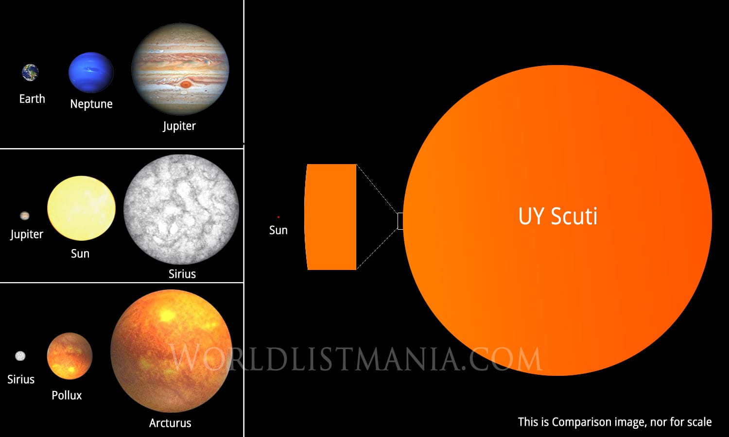 Read more about the article 10 Largest Known Stars in the Universe