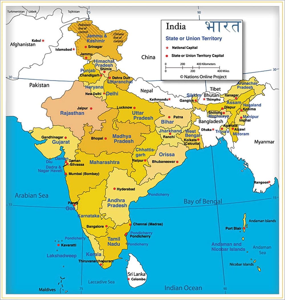 Read more about the article Largest and the Smallest States in India