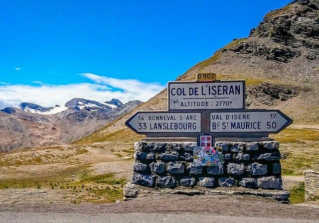 Col de l'Iseran Mountain Pass Road