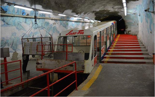 The Metro Alpin Funicular