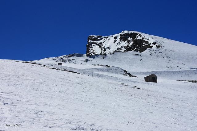 Veleta Peak in Sierra Nevada