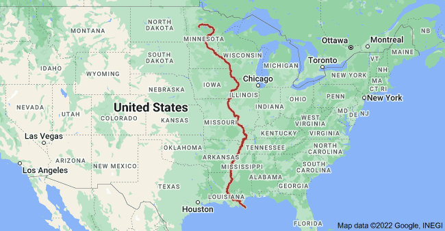 Read more about the article 50 Largest Rivers in the United States (by discharge)